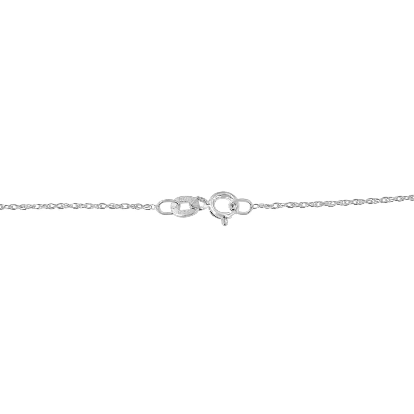 .925 Sterling Silver 1/4 cttw Diamond Infinity Pendant Necklace (I-J, I2-I3)